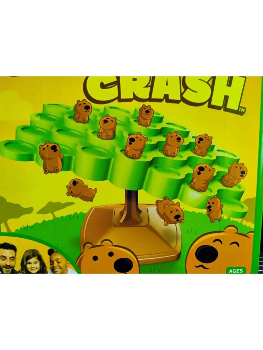 Creature Crash Capybara Balancing Tower Game Ages 6+ Relatable